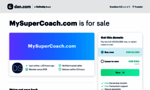 Mysupercoach.com thumbnail