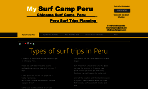 Mysurfcampperu.com thumbnail