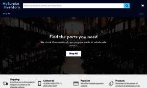 Mysurplusinventory.com thumbnail