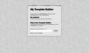 Mytemplatebuilder.revaxarts-themes.com thumbnail