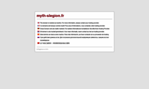 Myth-slegion.fr thumbnail