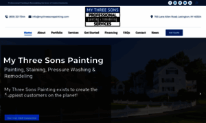 Mythreesonspainting.com thumbnail