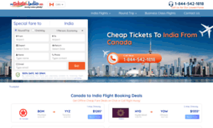 Myticketstoindia.ca thumbnail