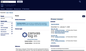 Mytmc.thomasmore.edu thumbnail