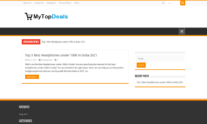 Mytopdeals.in thumbnail