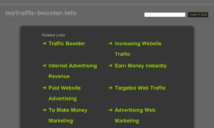 Mytraffic-booster.info thumbnail