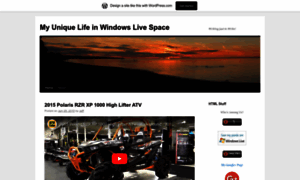 Myuniquelifeinwindowslivespace.wordpress.com thumbnail