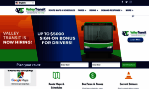 Myvalleytransit.com thumbnail