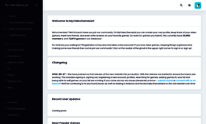 Myvideogamelist.com thumbnail