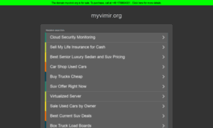 Myvimir.org thumbnail