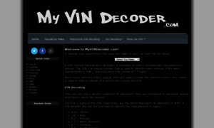 Myvindecoder.com thumbnail