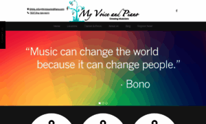 Myvoiceandpiano.com thumbnail