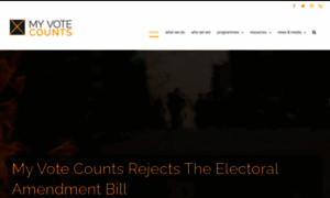 Myvotecounts.org.za thumbnail