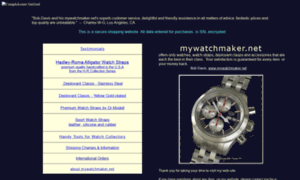 Mywatchmaker.net thumbnail