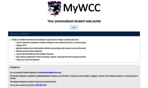 Mywcc.whatcom.edu thumbnail