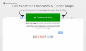 Myweatherservice.org thumbnail