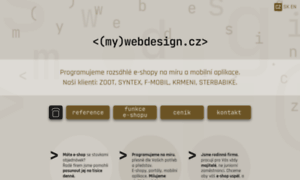 Mywebdesign.cz thumbnail