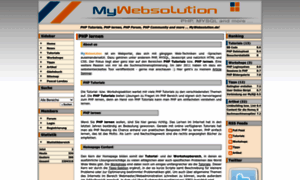 Mywebsolution.de thumbnail