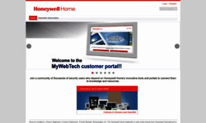 Mywebtech.honeywellhome.com thumbnail