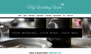 Myweddingwine.ca thumbnail