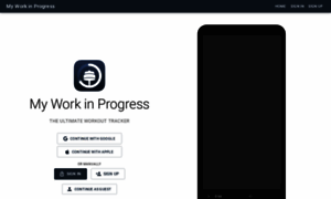 Myworkinprogress.app thumbnail