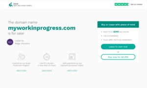 Myworkinprogress.com thumbnail