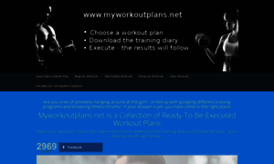 Myworkoutplans.net thumbnail