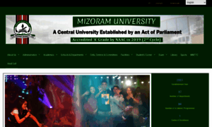 Mzu.edu.in thumbnail