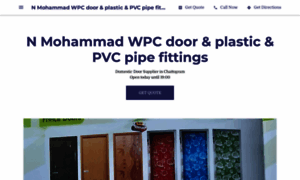 N-mohammad-wpc-door-plastic-pvc-pipe-fittings.business.site thumbnail