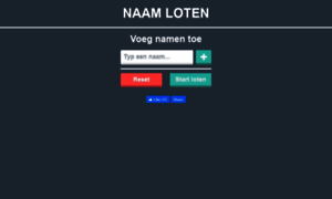 Naam-loten.nl thumbnail