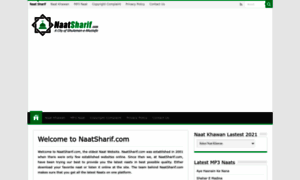 Naatsharif.com thumbnail