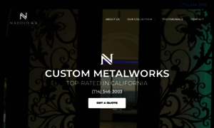 Naddourscustommetalworks.com thumbnail