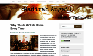 Nadirahaangail.wordpress.com thumbnail