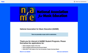 Nafme.submittable.com thumbnail