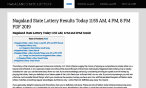 Nagaland-state-lottery.com thumbnail