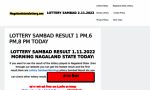 Nagalandstatelottery.one thumbnail