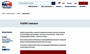 Nahbcontracts.com thumbnail