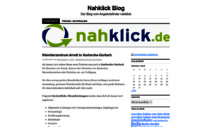 Nahklick.wordpress.com thumbnail