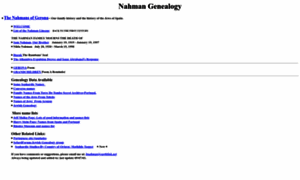 Nahman-genealogy.com thumbnail
