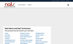 Nailsindustrydirectory.com thumbnail