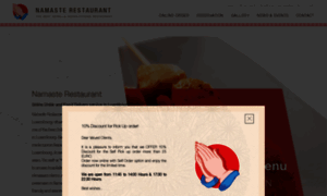 Namaste-restaurant.com thumbnail