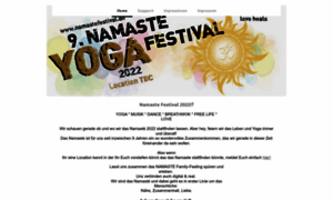 Namastefestival.de thumbnail