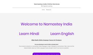 Namasteyindia.online thumbnail