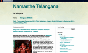 Namasthetelagana.blogspot.com thumbnail