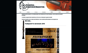Namdal-symfoniorkester.no thumbnail