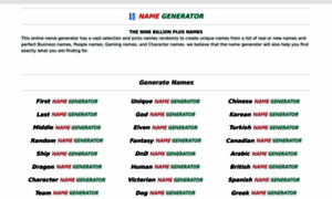 Name-generator.net thumbnail
