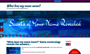Name-meanings.co.uk thumbnail