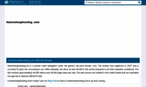 Namecheaphosting.com.ipaddress.com thumbnail