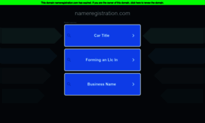 Nameregistration.com thumbnail