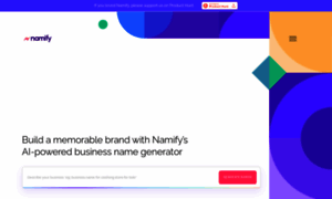 Namify.tech thumbnail